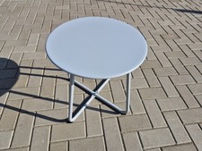 Gartentisch Metall Rund Gebraucht 44cm Durchmesser Guter Zustand 