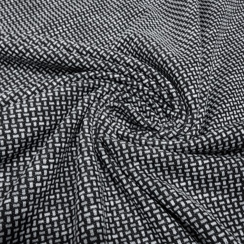 Stoff feinstrick jacquard - stoff,