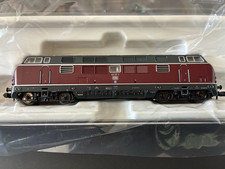 Minitrix, 12202, Diesellok BR221, Nr. 221 137-3, rot/silbern, DB, NEM, neu/OVP 