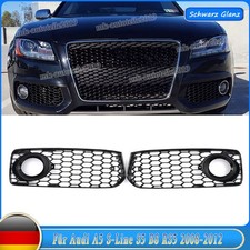 Waben Lüftungsgitter Grill Gitter Nebelscheinwerfer Für Audi A5 S-Line S5 B8 RS5