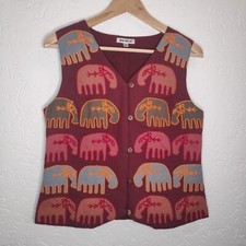 DW-Shop Weste Mit Elefanten