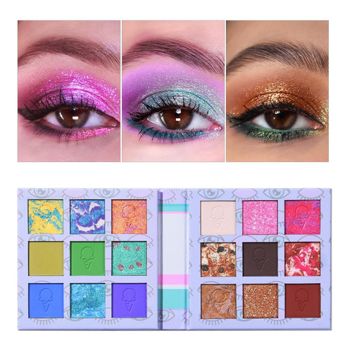 Lidschatten palette glitter - palette,