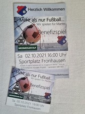 Sammlerticket + Programm /