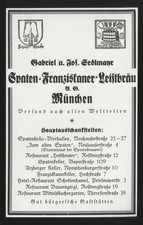 Alte Werbung 1928 Gabriel J