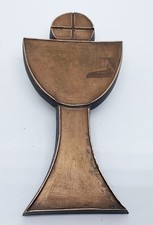 Bronze Relief Kelch Becher