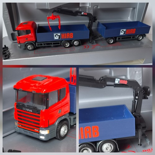 Scania 124l hiab ladekrane - hiab,