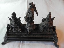 Schreibtischgarnitur mit 2