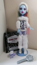 *MATTEL* Monster High Puppe First Wave 1. Serie Abbey Bominable➕Haustier Shiver