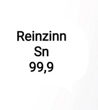 Zinn 1 kg Reinzinn 99,9