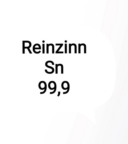 Zinn reinzinn 99 9 - kg, 99,9