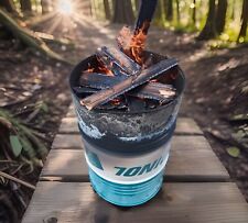 Spundfass Feuertonne Tonne Tisch Blechfass Ölfass Stahlfass 200L 205L