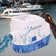 1100 GPH 12V Elektrische Bilgenpumpe Bilgepumpe Boot Pumpe Lenzpumpe Wasserpumpe