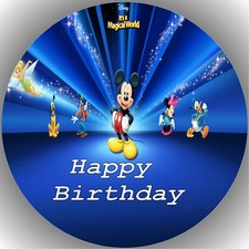 Tortenaufleger Geburtstag