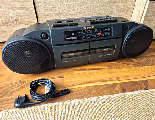 Sharp 280 boombox - wq-280,