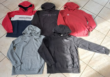 Markenpaket für Jungs Hoodie 5 Stück Gr.164 Hilfiger Puma Adidas..