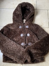 Zara Teddyjacke Kapuzenjacke