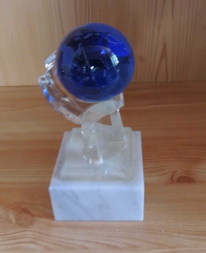 Glaspokal glashand mit - 1,