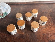 6 alte Gewürzdosen