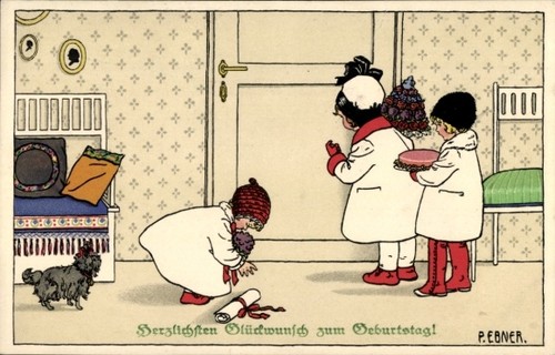 Künstler ebner pauli - ak, ebner,