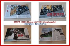 BMW R 1200 R Classic mit 110PS Literaturpaket - 4 komplette Zeitschriften