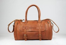 WUESTENKIND Reisetasche Echtleder – Handgefertigte Qualität mit Charakter