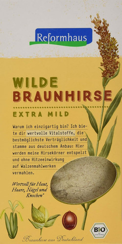 Reformhaus braunhirse bio - braunhirse,