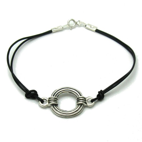925 silver bracelet ring motif - silver,