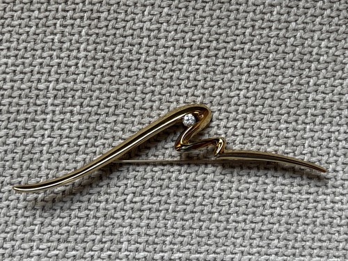 Große goldfarbene pierre - goldfarbene, lang