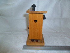 Räucherhaus Toilette Handarbeit   Erzgebirge 