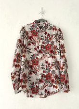 Zara Hemd Herren Floral Slim