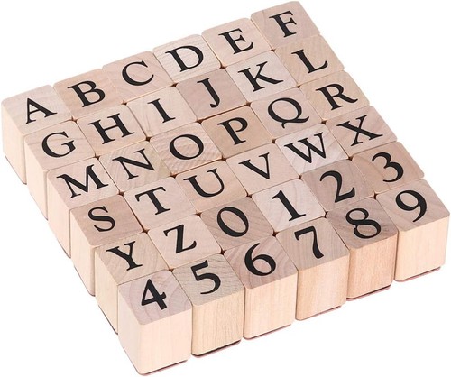 Stempel set stück - set, 36