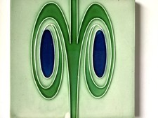 Jugendstil-Fliese S.O.F