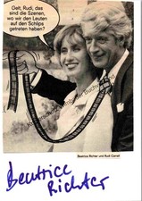 Original Autogramm Beatrice Richter /// Autogramm Autograph signiert sign 299378