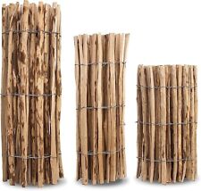 Staketenzaun Holzzaun Gartenzaun Zaunlatte imprägniert H: 150 cm x 3 m 3-4cm