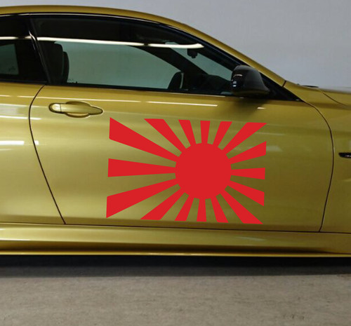 Japan flagge aufkleber xl - 2x,