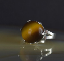 Ring silber 835 tigerauge - ring,