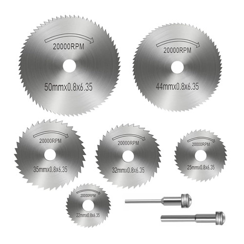 Set stück kleine kreissäge - set, 8