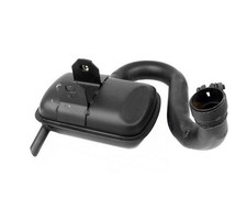 Auspuff Replika Ersatz schwarz