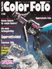 Color Foto - 11/89 - November 1989 - Fotozeitschrift - Fotomagazin- gebraucht