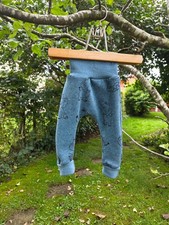 Pumphose Baby gr. 62/68 innen flauschig neu handmade