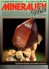 Mineralien Welt 05/2000 Sonnblick Rauris , Neu Peru , Fundstellen Österreich