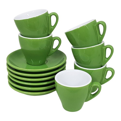 Espressotassen grün