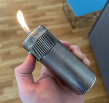 Großes S.T. Dupont Tischfeuerzeug Zylinder Vintage NEU Abgedichtet! RAR