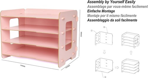 Exerz holz akten organizer - holz-akten-organizer, 4