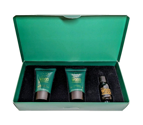 Dsquared2 green wood set - set, edt