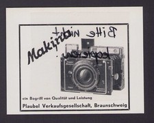 BRAUNSCHWEIG, Werbung 1937