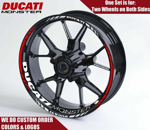 Ducati monster felgenaufkleber - monster,