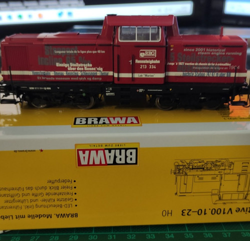 Brawa diesellok br213 - h0,