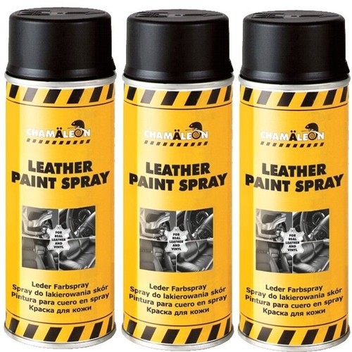 Lederspray schwarz 400ml - schwarz, 3