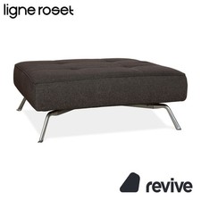 Ligne Roset Smala Stoff Hocker Grau